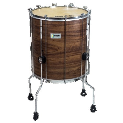 SURDO 60X20 FORM IMBUIA ARO BOLA CROM PELE ANIMAL 10 AFIN - GUETTO