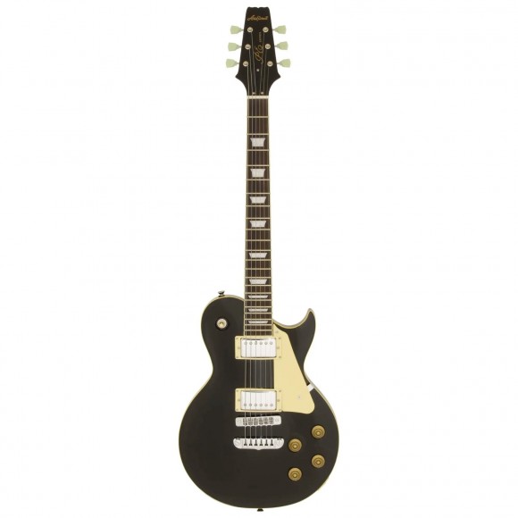 Guitarra Aria Pro II Les Paul PE-350STD Aged Black