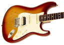 GUITARRA FENDER 011 3110 - AM STANDARD STRATOCASTER SHAWBUCKER ASH HSS RW - 747 - SIENNA SUNBURST