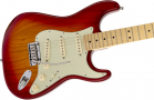 GUITARRA FENDER 011 9302 - AM DELUXE ASH STRATOCASTER - 731 - AGED CHERRY SUNBURST