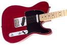 GUITARRA FENDER 011 3202 - AM STANDARD TELECASTER ASH MN - 738 - CRIMSON RED TRANSPARENT