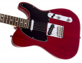 GUITARRA FENDER 011 3200 - AM STANDARD TELECASTER ASH RW - 738 - CRIMSON RED TRANSPARENT