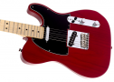 GUITARRA FENDER 011 3202 - AM STANDARD TELECASTER ASH MN - 738 - CRIMSON RED TRANSPARENT