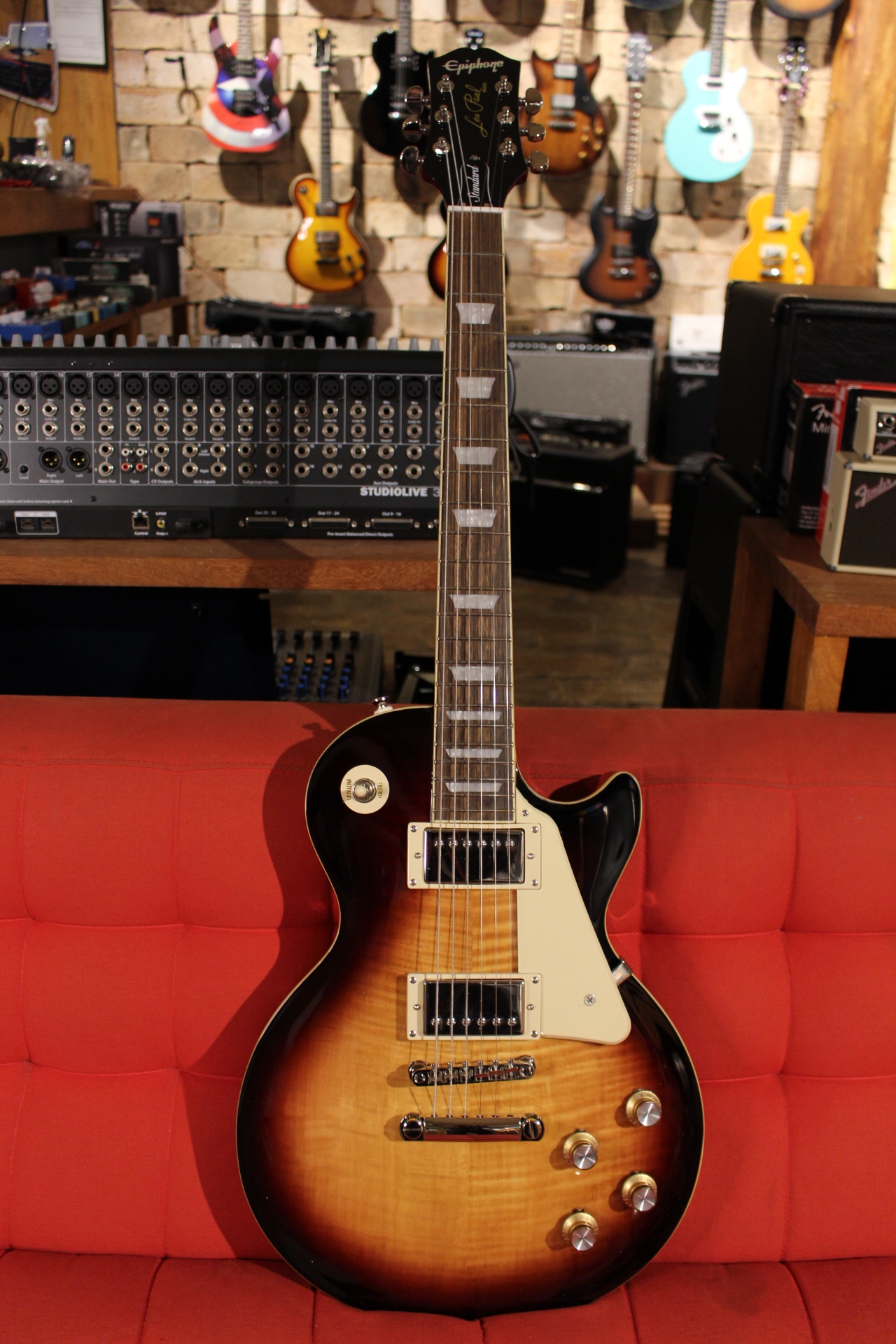 Epiphone Les Paul Standard Bourbon Burst 取扱店は - www