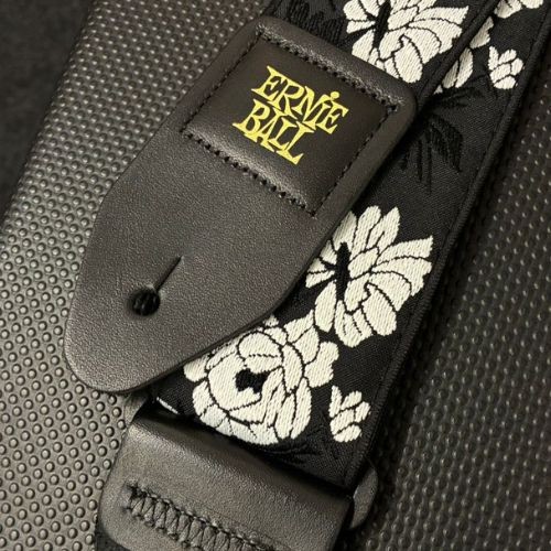Correia Ernie Ball Jacquard Vanilla Rose P05357 Para Guitarra, Violão ou Baixo 