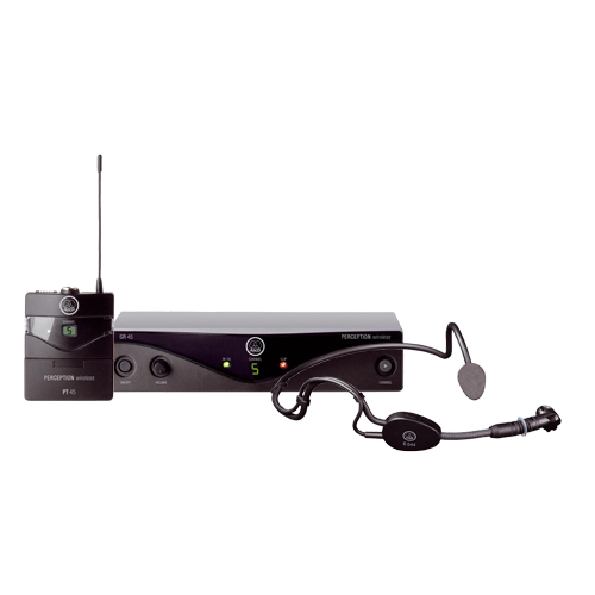 Microfone Wireless Pw45 Sset b1 Preto Akg 