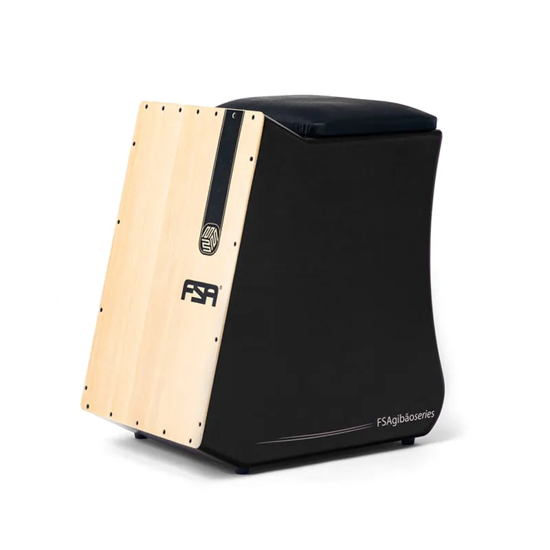 Cajón Elétrico Fsa Gibão Fgb6501 Preto Captação Dupla 