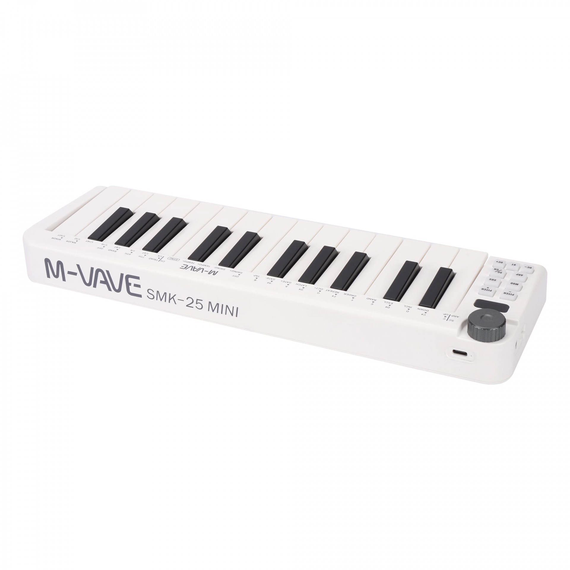 Teclado Controlador Midi M-vave Mini 25 Teclas Smk25 Mini 