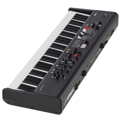 Yamaha Yc73 Stage Keyboard 73 Teclas Bhs Balanced Hammer Standard Com Drawbars Físicos, Vcm Organ, Awm2 e fm 