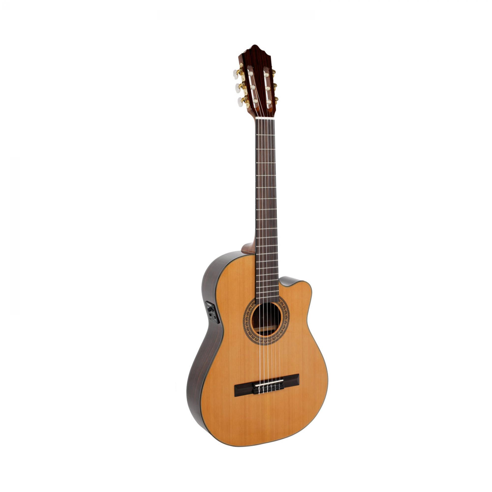 Violão Eletroacústico Flat Cutaway Nylon Cdr-pro Ceq Natural Giannini 