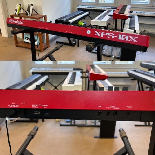 Teclado Sintetizador Roland Xps-10x Red 61 Teclas Expansível 