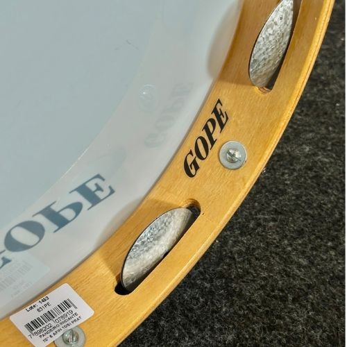 Pandeiro Gope Iniciante 10” Madeira Com Pele Nylon 631pe 