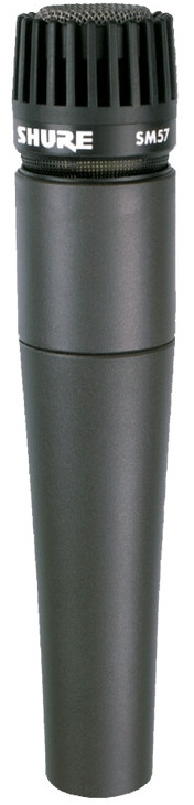 Microfone Shure Sm57 Bastão Com Fio 