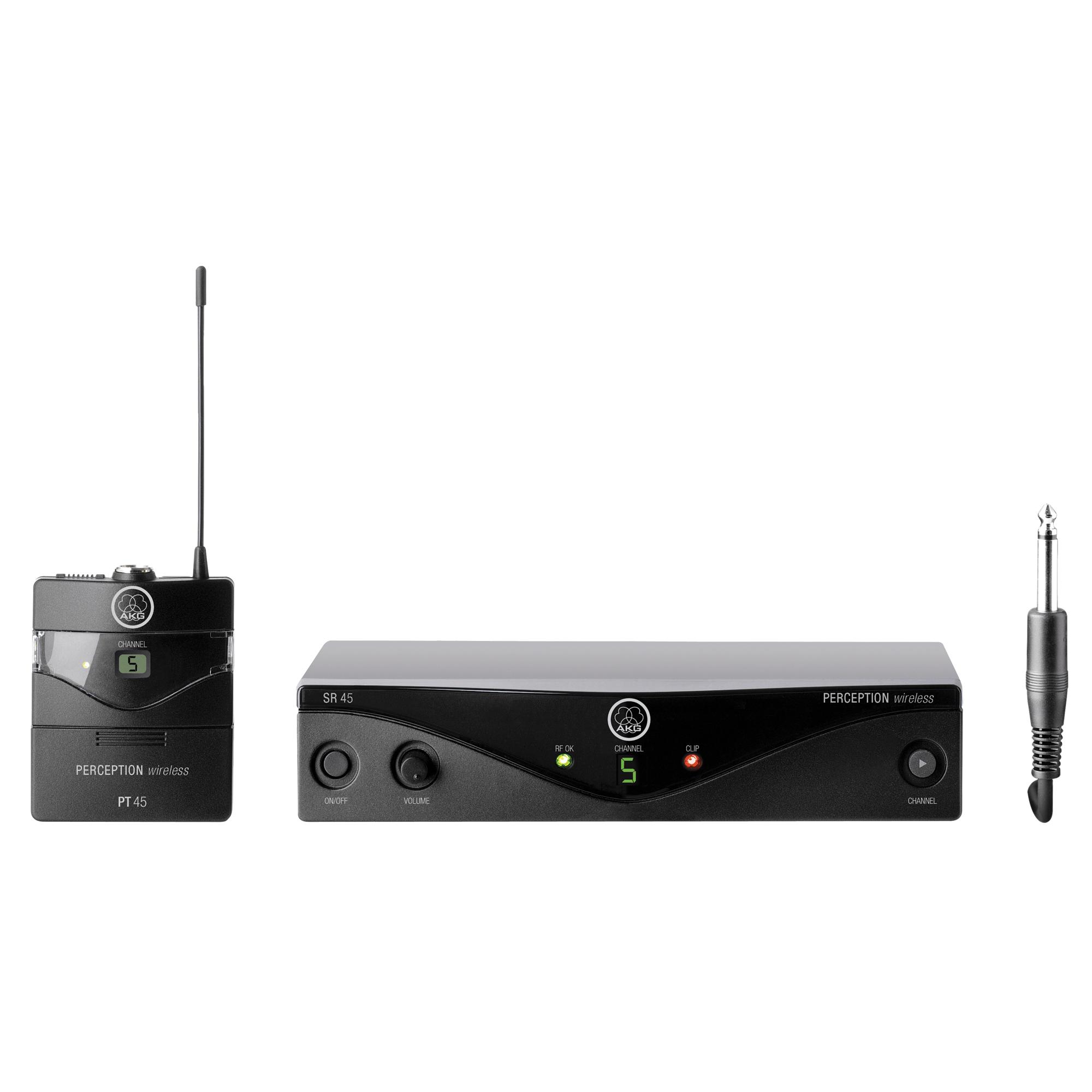 Sistema Wireless Pw45 Iset b2 Preto Akg 