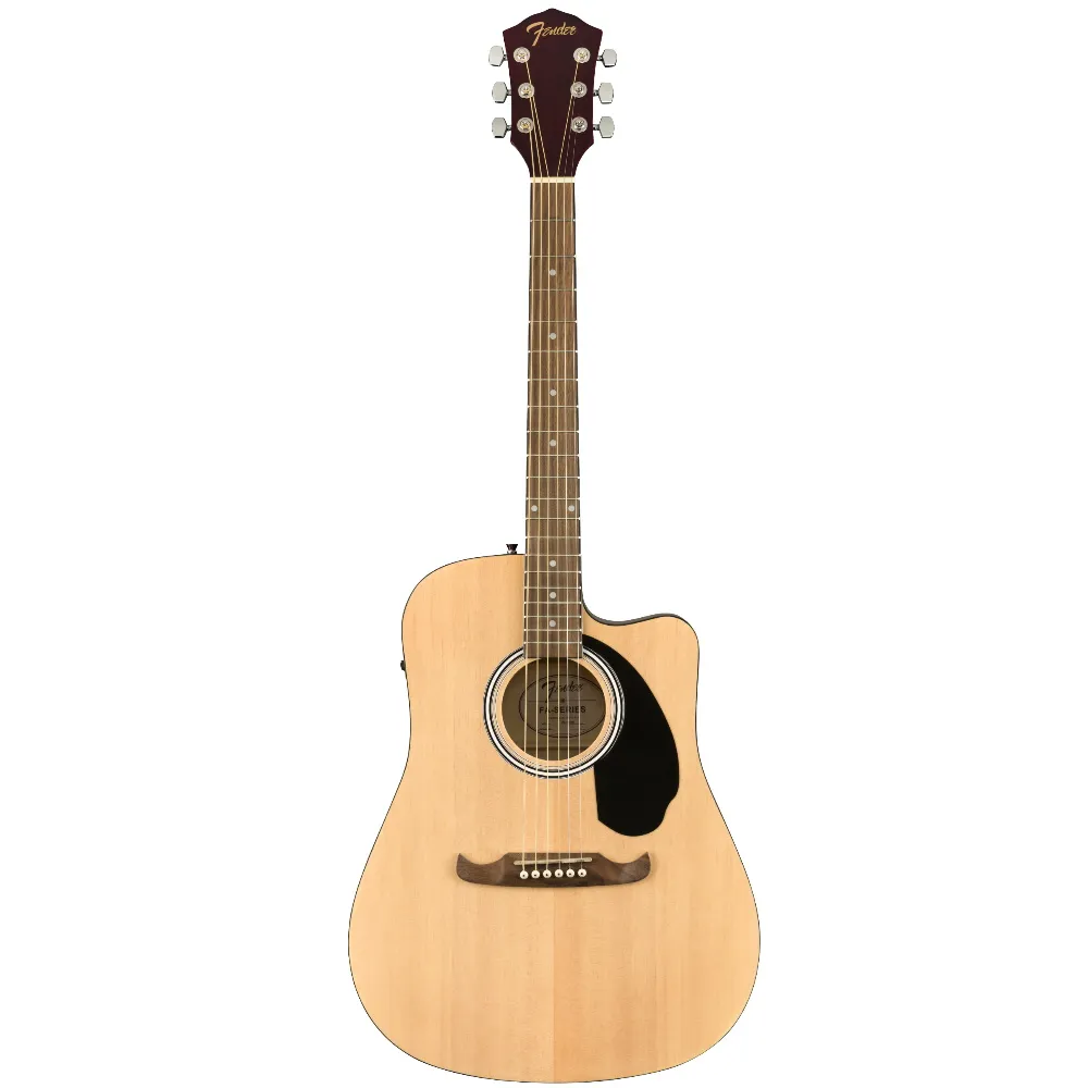 Violão Elétrico Aço Fender Fa-125ce Natural 
