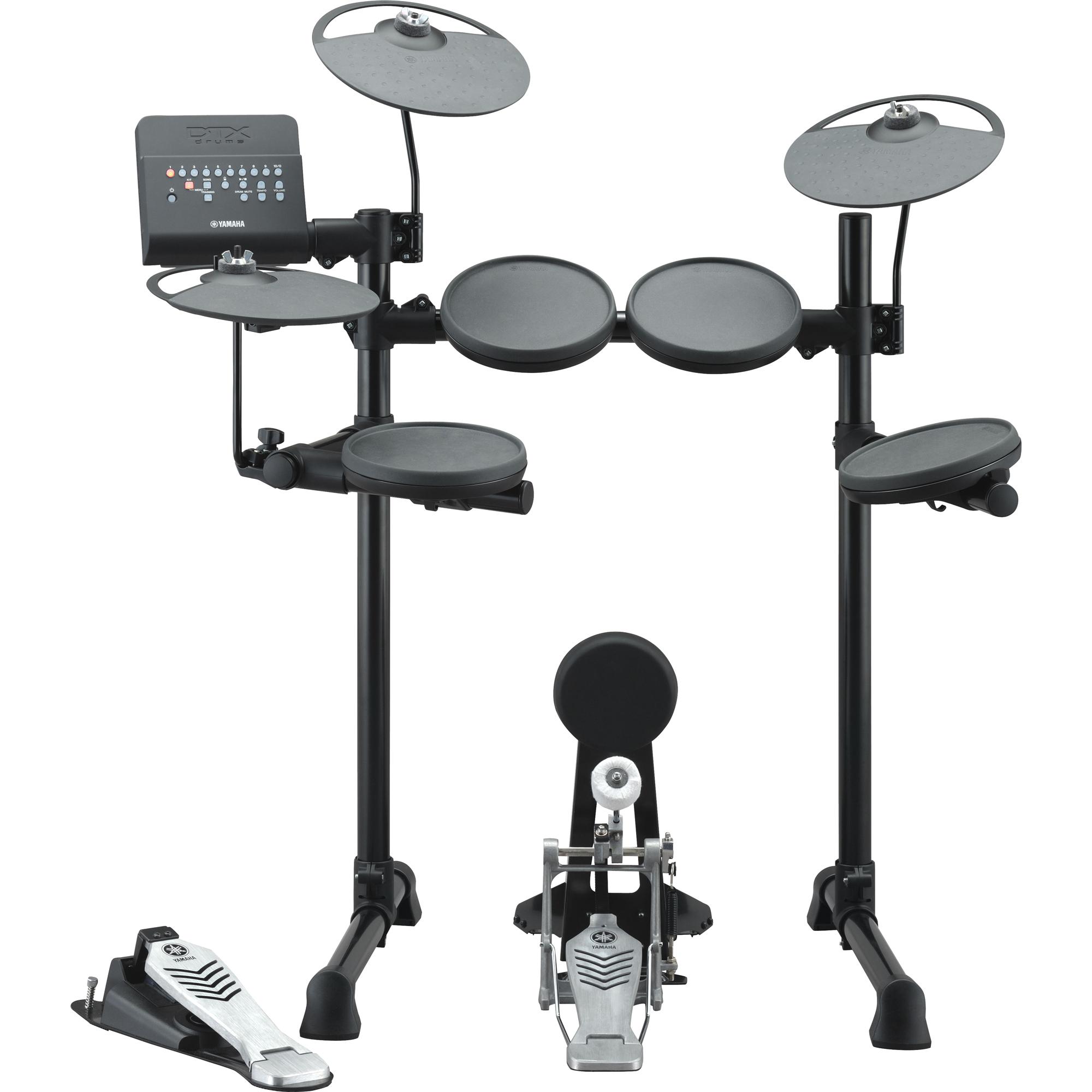 Bateria Eletrônica Dtx430k Preta Yamaha 