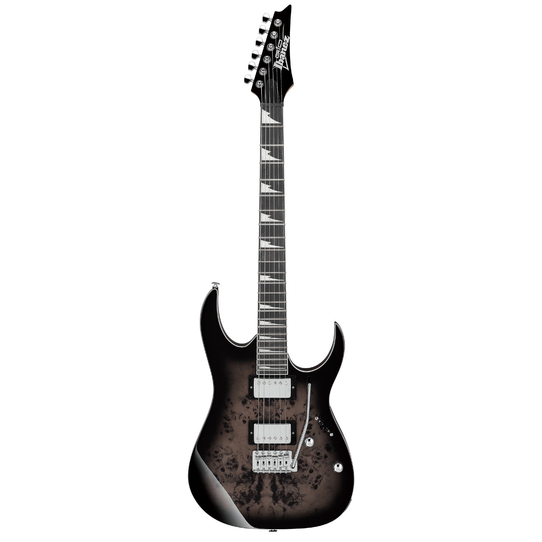 Guitarra Ibanez Grg220pa1 Bkb | hh | Transparent Brown Black Burst 