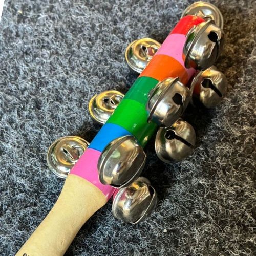 Chocalho Infantil Phx Mini Madeira G19-10 19cm Com Capa 