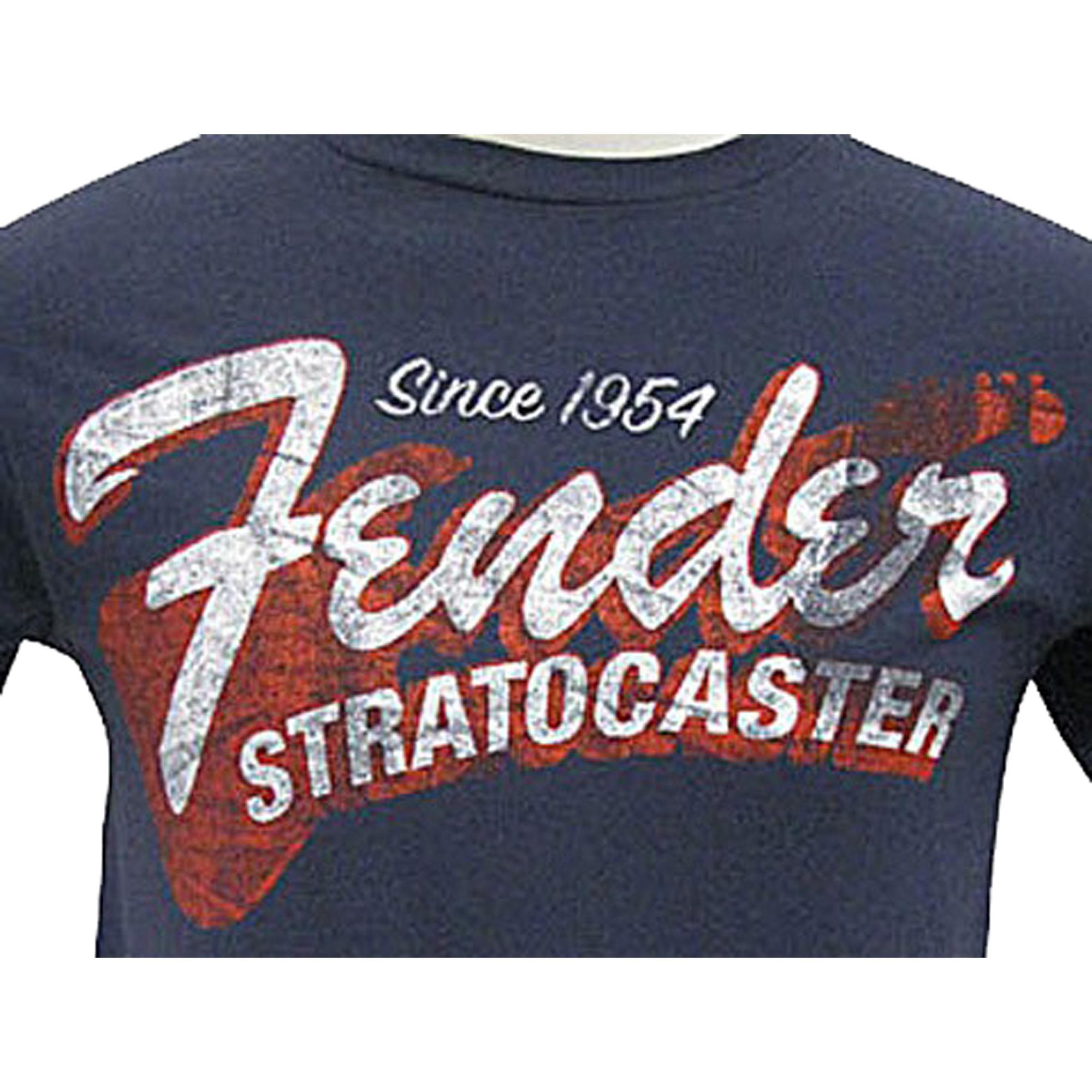 Camiseta Since 1954 Strat Xxg Azul Fender 