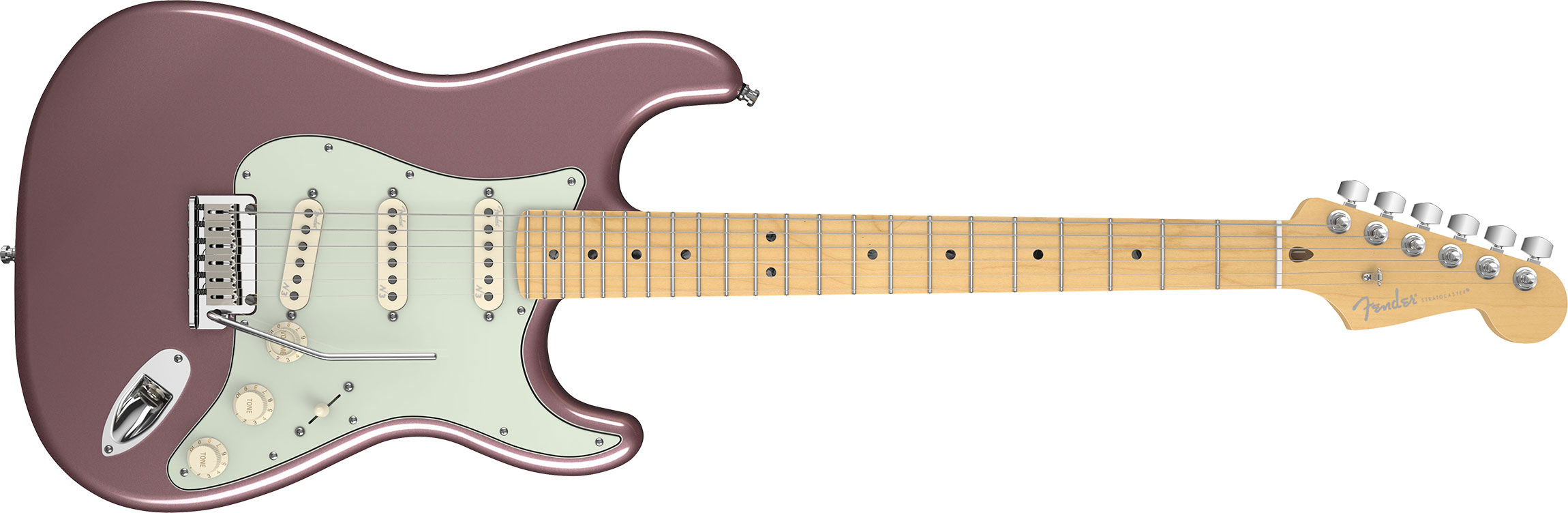 Guitarra Fender 011 9002 - am Deluxe Stratocaster - 766 - Burgundy Mist Metallic 