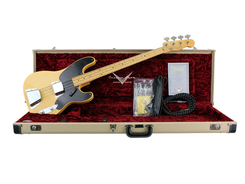 Contrabaixo Fender 923 5000 - Ltd 51 Closet Classic Precision Bass - 038 - Nocaster Blonde 