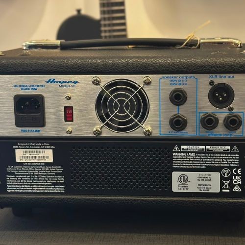 Cabeçote Ampeg Micro-vr 200w Para Contrabaixo 