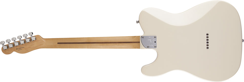 Guitarra Fender 011 9400 - am Deluxe Telecaster - 723 - Olympic Pearl 