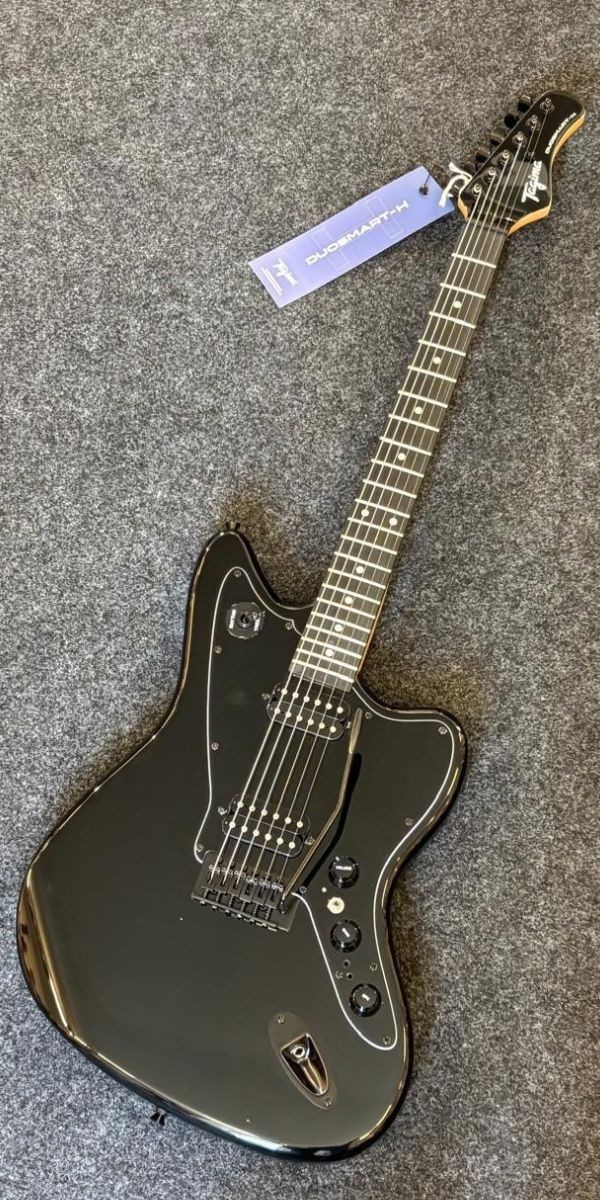 Guitarra Tagima Duo Smart-h bk Offset 2 Humbuckers Overdrive Delay Black 