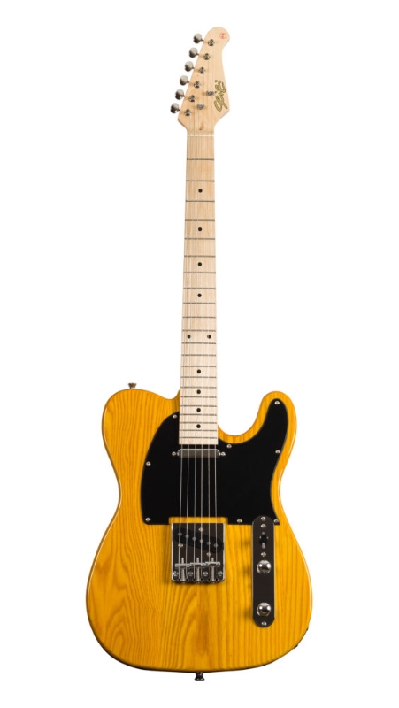 Guitarra Seizi Tele Vintage Saitama em Ash Butterscotch Com Bag 