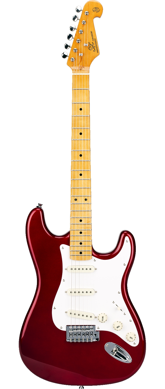 Guitarra sx Sst57 Vintage Series Plus Candy Apple Red 