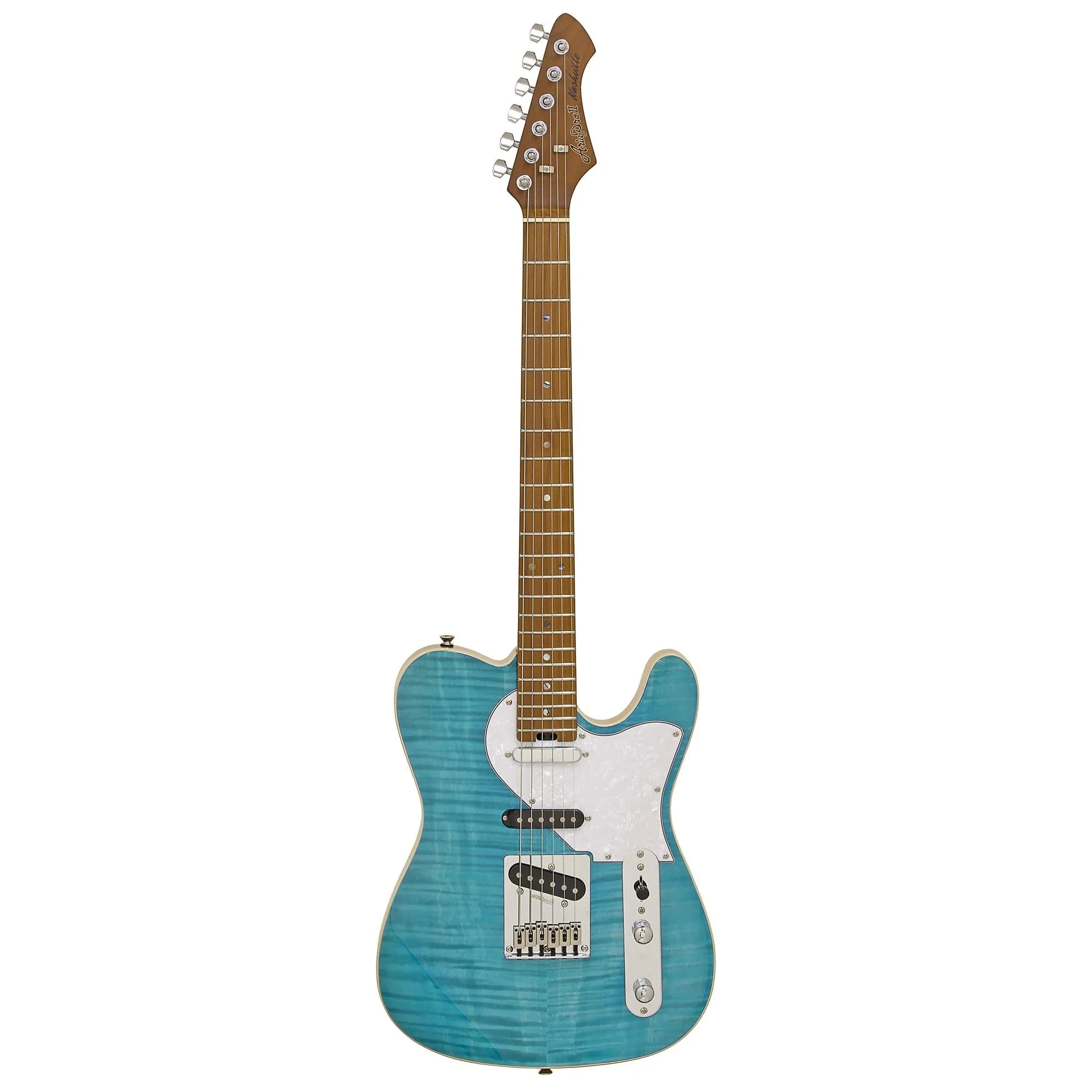 Guitarra Telecaster Aria 615 mk 2 Tqbl Blue 