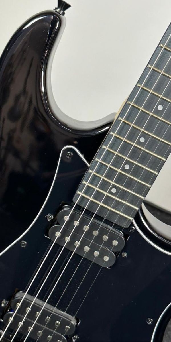 Guitarra Tagima Tg-525 bk Black 2 Humbuckers Escala Escura Escudo Preto 