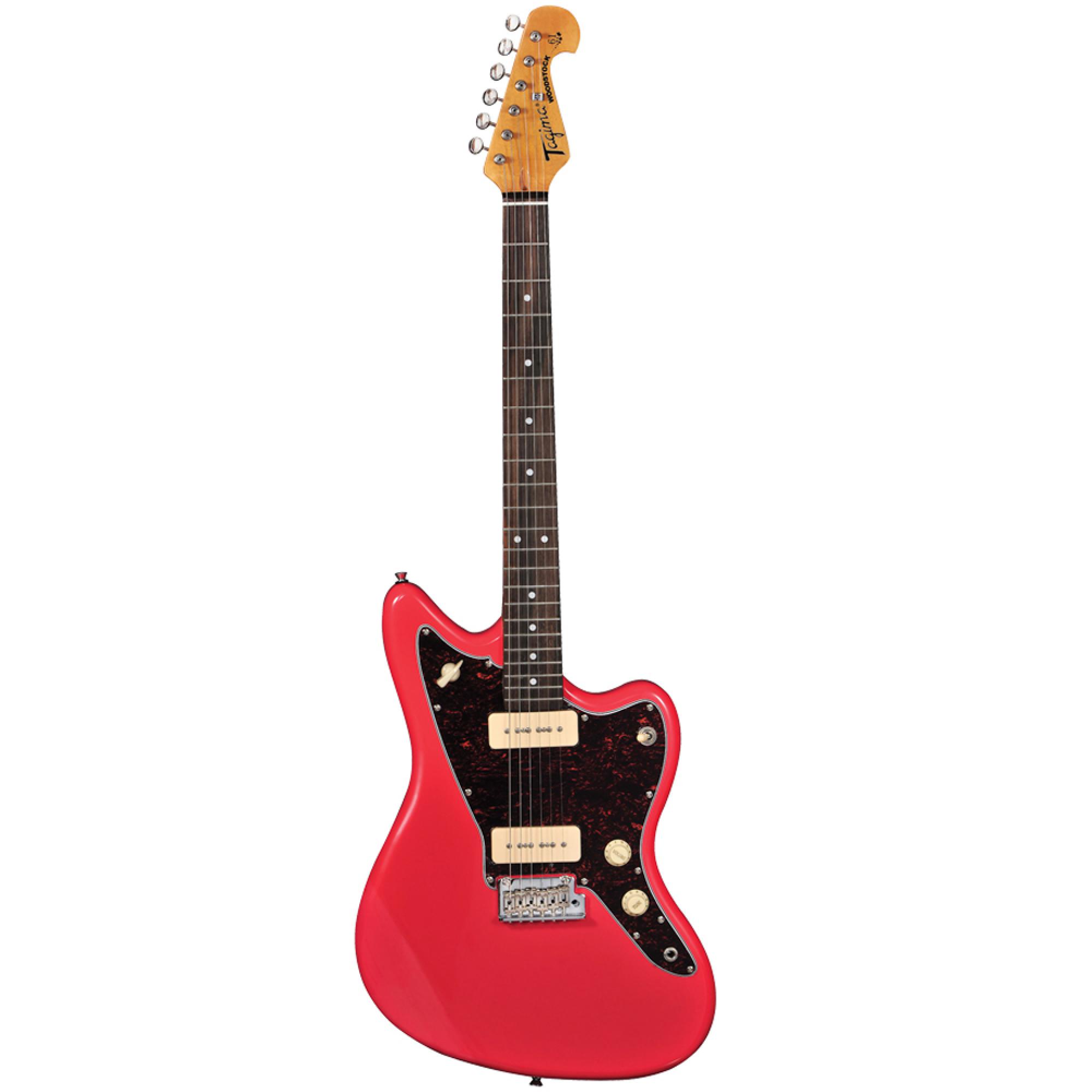 Guitarra Woodstock Tw61 Fiesta Red Tagima 