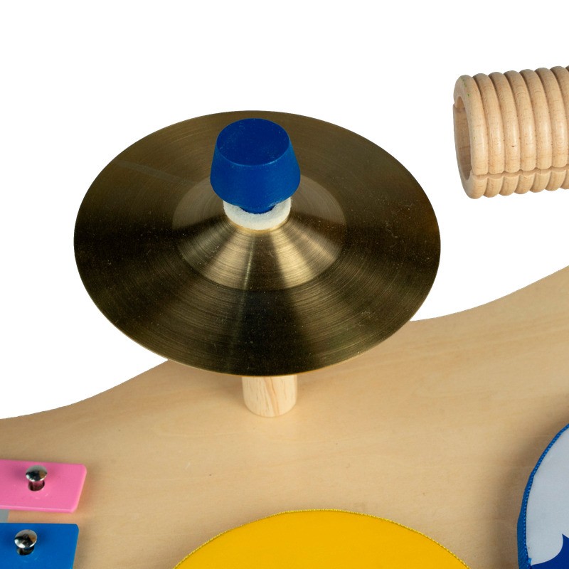 Pequena Percursão Infantil Beatles- Yellow Submarine 5 Peças 