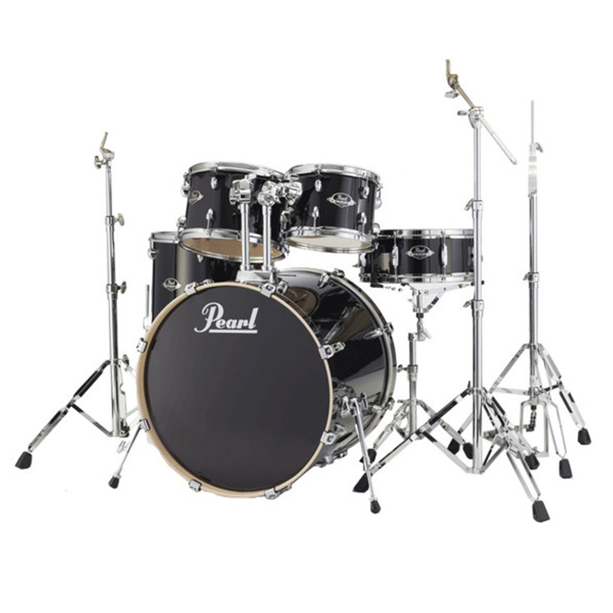 Bateria Shell Pack Pearl Export - 20'' - Cor  Preta               