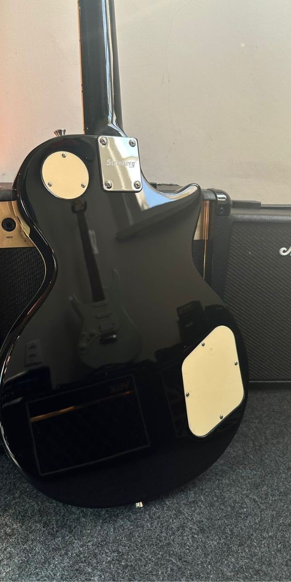 Guitarra Canhota Strinberg Lps230 sb lh Les Paul Sunburst 2 Humbuckers 