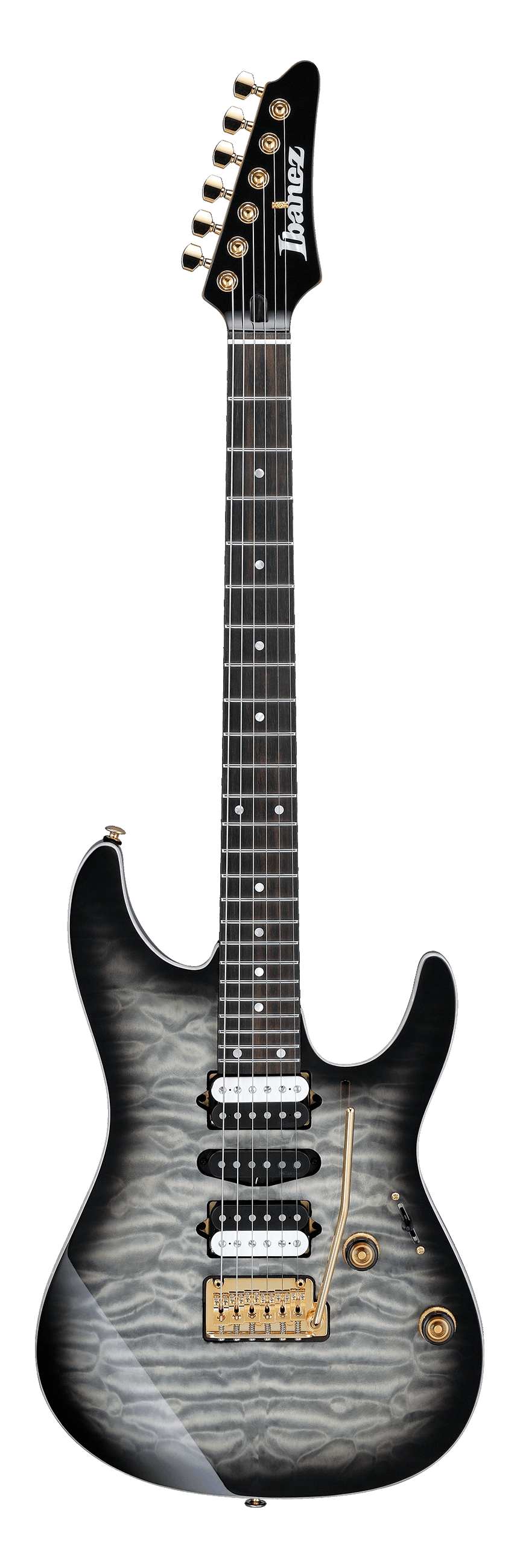 Guitarra Ibanez Premium Az47pp1qm Black Ice Burst 