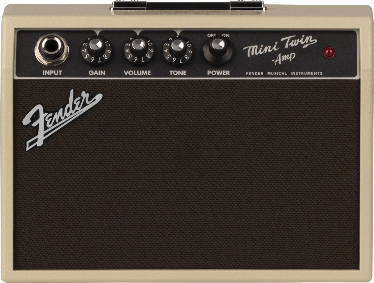 Mini Amplificador de Guitarra Fender Mini '65 Twin-amp™- Blonde 