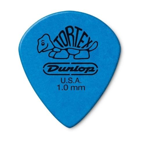 Palheta Dunlop Tortex Azul 1 mm Pct C/12 418p 15466 