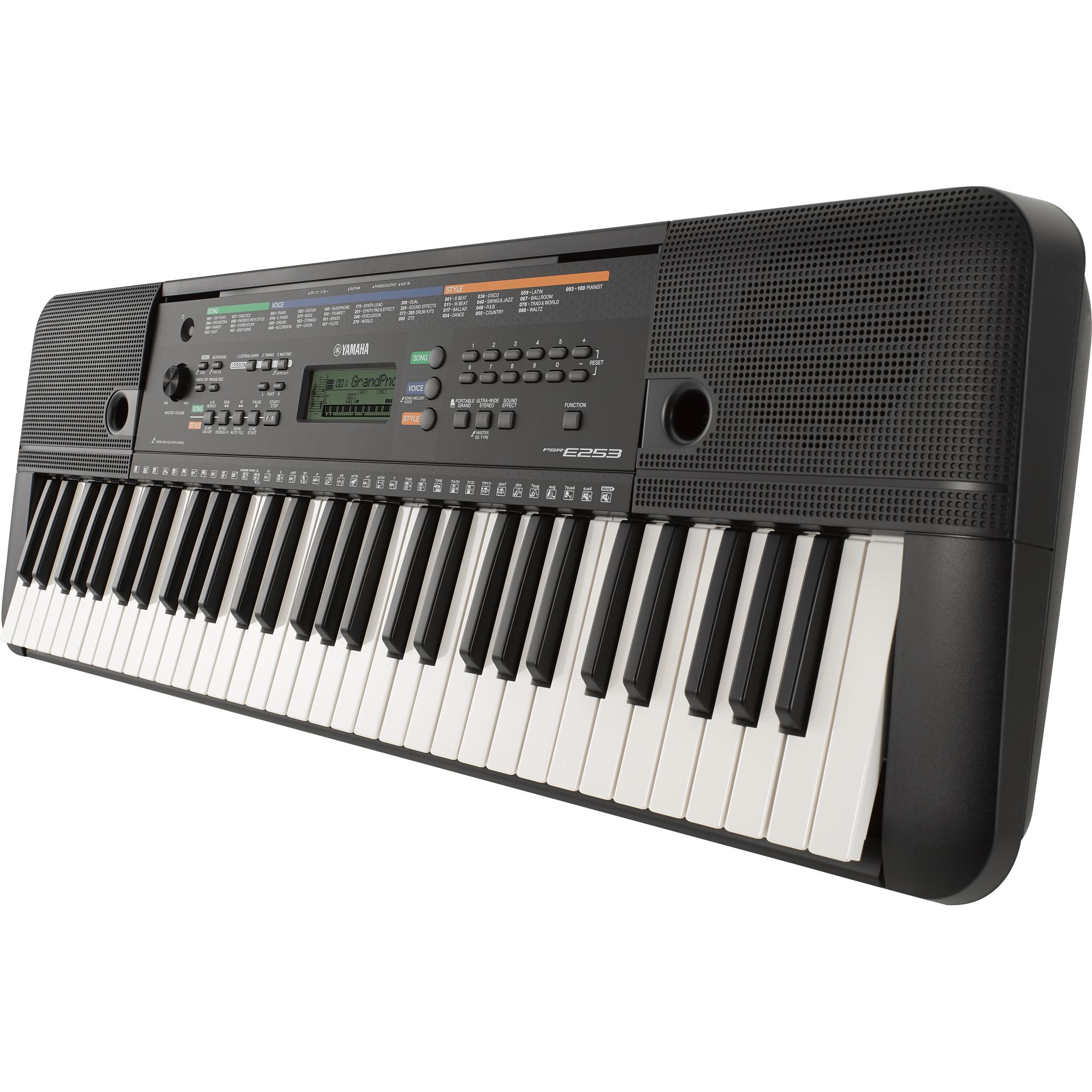 Teclado Arranjador Psr-e253 Preto Yamaha 