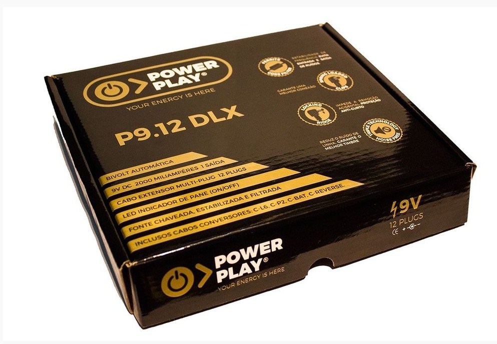 Fonte Power Play 9v 2amp - P9.12                             