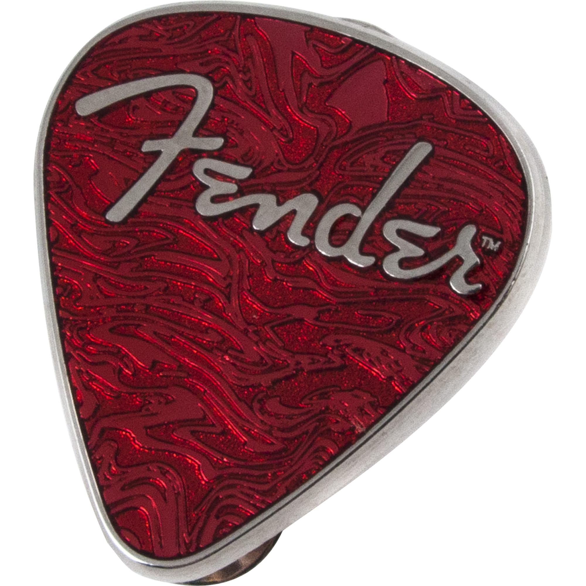 Broche Palheta Vermelha Fender 