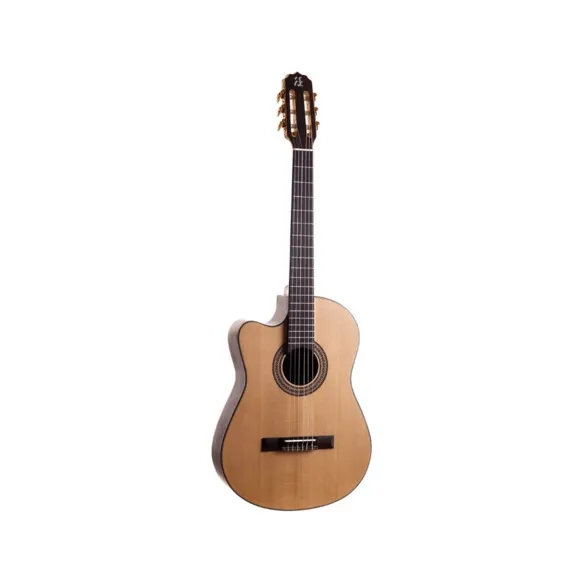 Violão Rozini Rx515 Nylon Eletroacústico Canhoto Natural Satin 