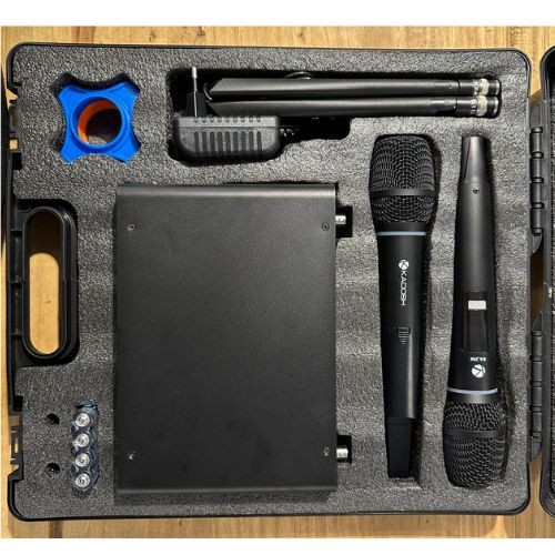 Microfone Sem Fio Uhf Kadosh K422m 