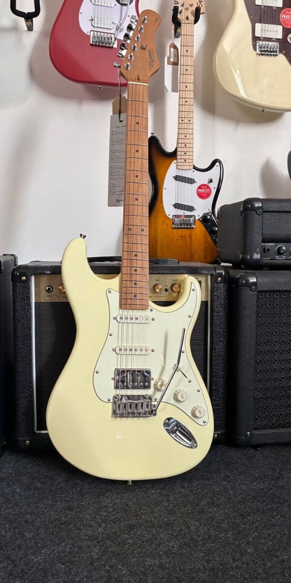 Guitarra Tagima T-640 Olympic White 2s 1h – Versátil Com Humbucker | Entrega Rápida Sul/sudeste 