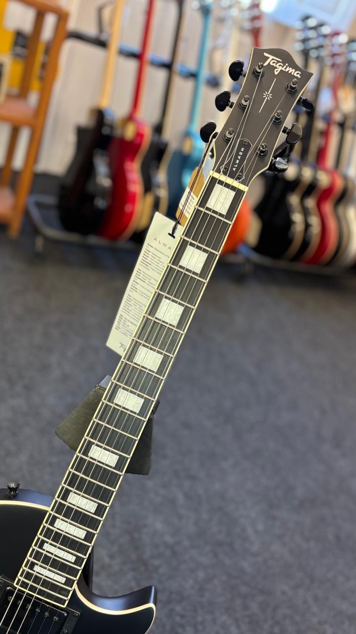 Guitarra Tagima Almach Bks Black Satin 