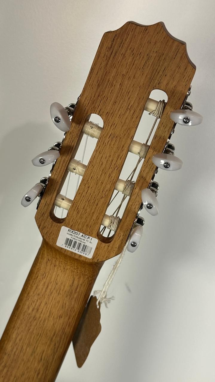 Violão Rozini Rx207 7 Cordas Nylon Acústico Natural 
