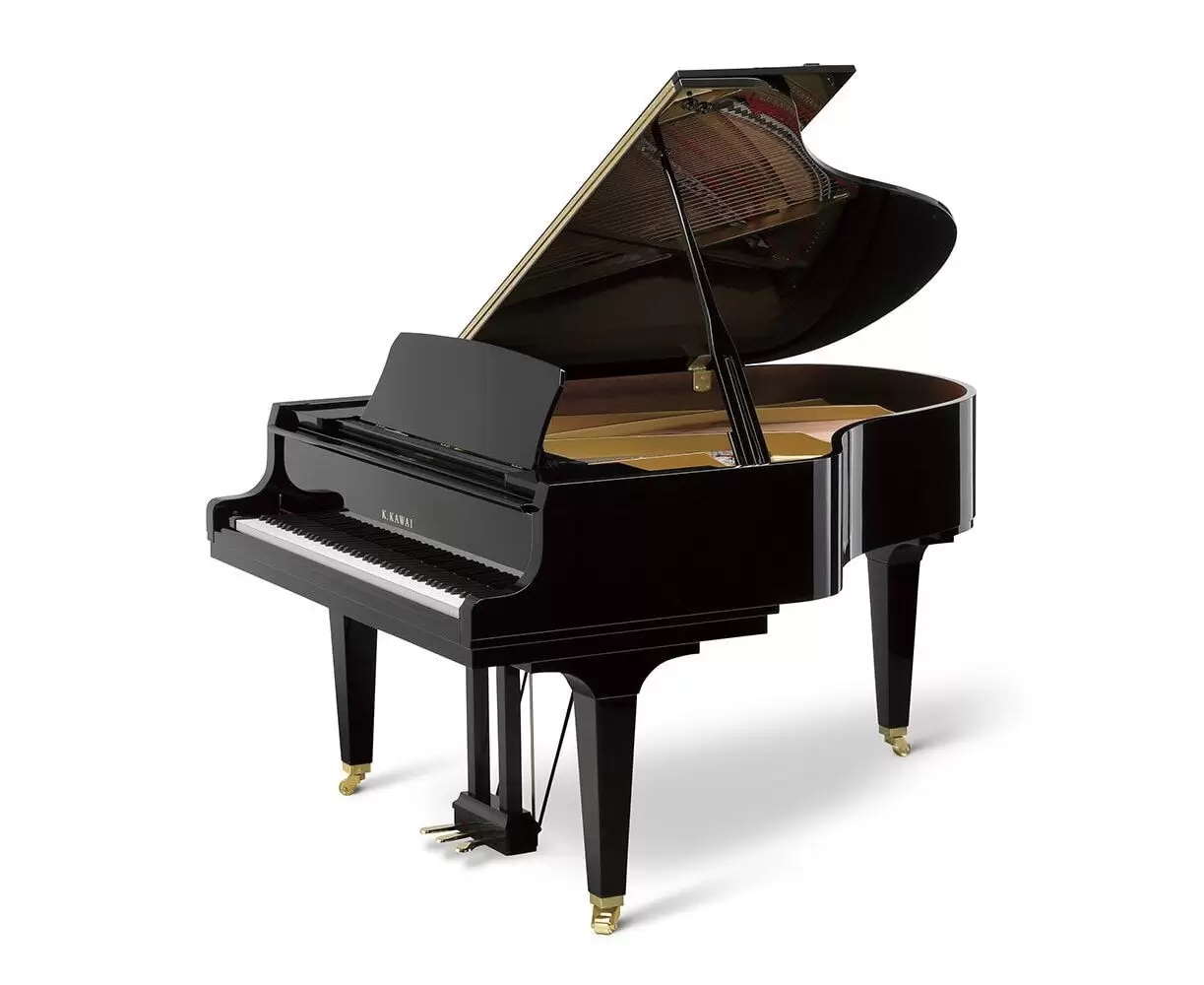 Piano Acústico de Cauda Kawai Gl-20 Preto Baby Grand Piano 