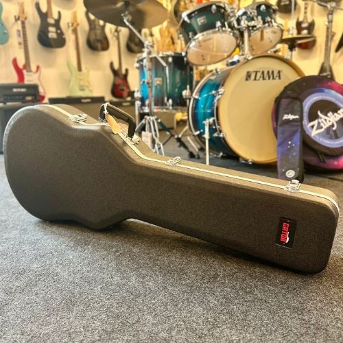 Case Guitarra Gator Gc-lps-s Les Paul Abs Rígido Preto Com Travas 