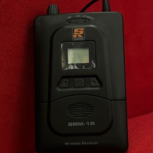 Sistema de Monitoração Sem Fio Staner Srm-1e/srm-1r In-ear Uhf 16 Canais 